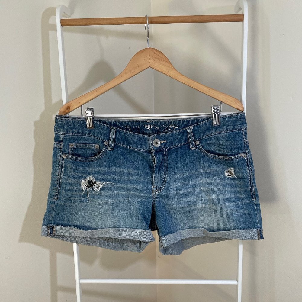 Express Denim Shorts